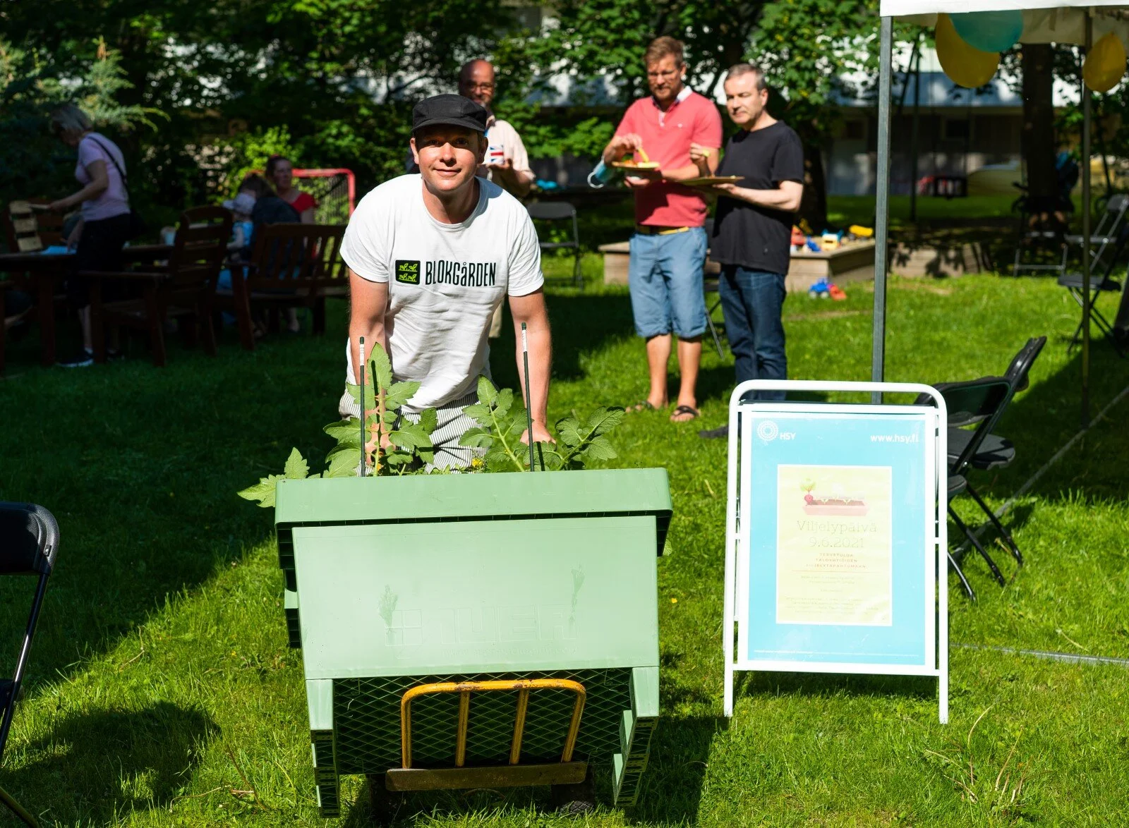 Tuomas ja viljelylaatikko